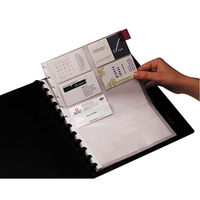 BUS. CARD A4 REFILLS KWICK ZIP PK/10 Pack