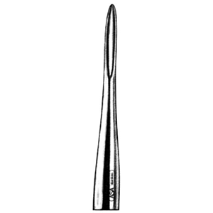 Asa Flohr Root Elevators, No. 1, Straight, Wide Handle, Each Each