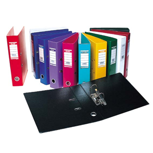L/ARCH BINDER A4 70MM PVC WHITE EACH Each