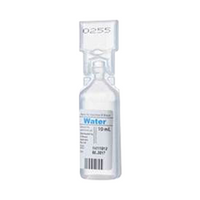 B. Braun Water For Injection (Miniplasco), 20mL Ampoule, Loose Each