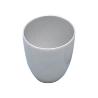 Livingstone Crucible without Lid, 50mL, 54 x 34(H) mm, Low Wall, Porcelain, Each Each