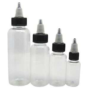 Elite Empty Tattoo Ink Bottles with Lid, 60ml, Each Each