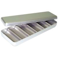 Endo Box Empty with Lid Grey 25x11x1cm Each
