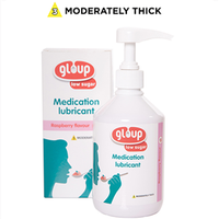 Gloup Medication Lubricant Raspberry, 500ml Pump Bottle, Each Each
