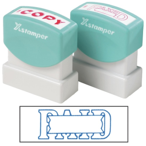 XSTAMPER 1201 PAID BLUE EACH Each