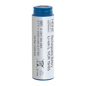 Heine Rechargeable Battery, 3.5v, Li-Ion, for BETA Rechargeable Handle, Each Each