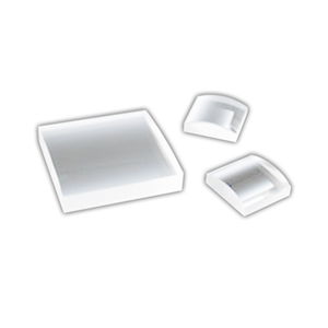 Cylindrical Plano-convex Lens, + 7D, 140mm Focal Length, 4.9 x 4.9 x 0.6cm, P51-144/016, Each Each