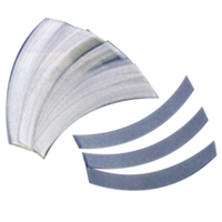 Tran-Strip Straight Clear, 8 x 95mm, 100/Pack Pack
