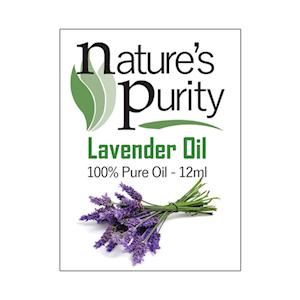 Natures Purity Lavender Lavendula Angustifolia 12mL, Each Bottle