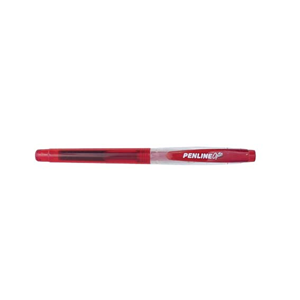 PENLINE 710 OPTIC ROLLER BALLS PENS RED 12/PK Pack