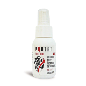 Out of Date, Protat Hygienic Body Soothing Spray, for Piercing Aftercare, 50ml, Each, Original, Price Discounted, While Stocks last Each