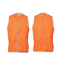 Livingstone High Visibility Safety Vest, Day Use, Triple Extra Large, Orange, Each Each