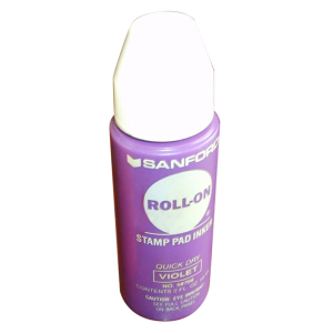 STAMP PAD INK S/FORD ROLLON 202 VIOLET EACH Each