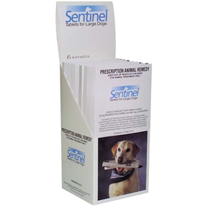Sentinel White 23x460mg 10cards/Pack Pack