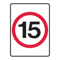 SIGN 15 KMPH Each