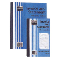 INV/STAT BOOK #624 8"X5" 200X125M DUP. 100LF EACH Each