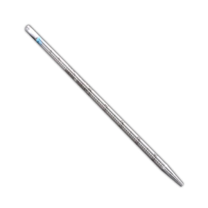 Serological Graduated Pipette, 5ml, Blue, Sterile, Individually Wrapped, with Suction Adapter, 200/Carton