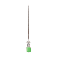 Uniever Quincke Spinal Needle, 21 Gauge x 3.5 Inches, 90mm, Green, 25 Pieces/Carton Box