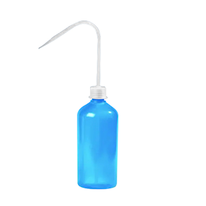 Vitlab Wash bottle, 500mL, LDPE, Blue, Each
