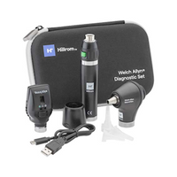 Welch Allyn Lithium-Ion Macroview and Coaxial Diagnostic Set, 3.5V, Each Each