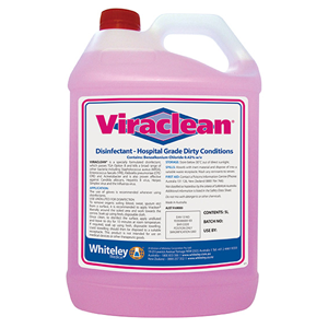 Viraclean Hospital Grade Disinfectant (Replaced by KOVIT), 5 Litre Bottle, Each