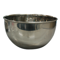 Stainless Steel Bowl 22G 220mm X Depth 130mm Each