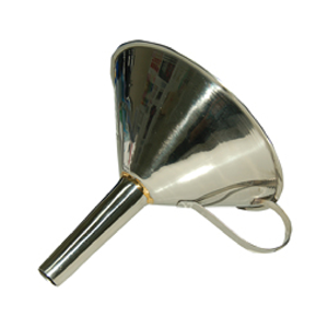Funnel, 90mm Diameter, Stainless Steel, Each Each