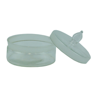 Livingstone Weighing Bottle, 60 Diameter x 30 Height mm, Low Form, with Lid, Glass, Each Each