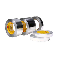 3M Aluminium Foil Tape, Scotch 425, 48mm x 55m, Acrylic Adhesive, Silver, Each Each