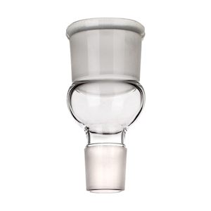 Simax Adapter, Reduction, Inverted, Socket Joint 29/32, Cone 14/23, 35(L) mm, Borosilicate Glass, Each Each