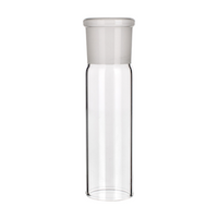 Simax Ground Glass Joint, Standard Socket Joint, 45/40, 50 x 150(L) mm, Straight, Borosilicate Glass, European, Each Each