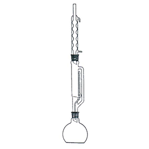 Extractor Soxhlet Allihn Condenser, 200ml., socket 55/50