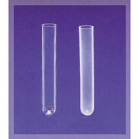 Recyclable Polypropylene Cylindrical Test Tube, Rimless, 12x75mm, 5ml, 1,000/Bag Bag