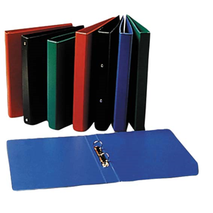 Marbig Insert Ring Binder, A4, 25mm, 3 Rings, Yellow, Each Each