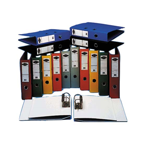 L/ARCH BINDER A4 PVC ORANGE EACH Each