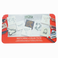DERWENT SKETCHING MIXED MEDIA SET 38/BOX Box