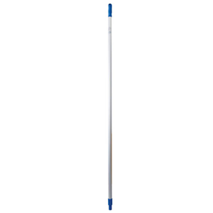 Livingstone Corrugated Aluminium Mop Handle, 150cm x 25mm, Fits Livingstone and Duraclean Oates Mop Heads, Blue, Each