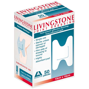 Adhesive Large Joint Dressing Nw Each Loose 10X16Cm"H"Shape Each