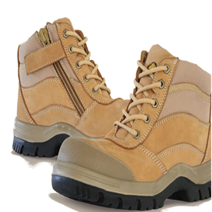 Bata Naturals Zippy Zip Side Safety Boot Pair