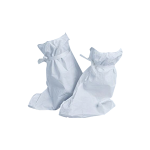 Ansell Bioclean Overshoe, Slip Resistant Sole, Sterile, White, 15 Pairs/Pack, 5 Packs/Carton, 75 Pairs/Carton Carton