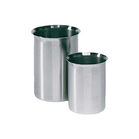 Sugico Beaker with Spout, 600mL, 96(W) x 113(H) mm, Stainless Steel, Each Each