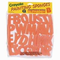 26 ALPHABET SPONGES Each