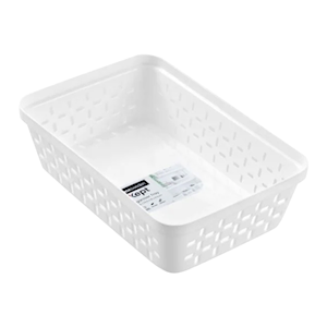 Boxsweden Kept Organiser Tray, 23.5 x 16 x 6.5cm, Medium, White, Each