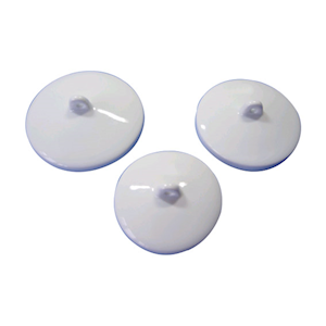 Livingstone Crucible, 50mL, 54 x 34(H) mm, Low Wall, Lid Only, Porcelain, Each Each