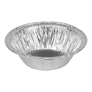 Castaway Aluminium Foil Tart Containers, 38mL, Top Out: 70mm, Depth: 20mm, Small, Food Safe, 250 Pieces/Sleeve, 4 Sleeves/Carton Carton