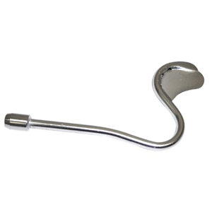 Livingstone Saliva Ejector, No. 7, Adult with Tongue Guard, Metal, Each Each