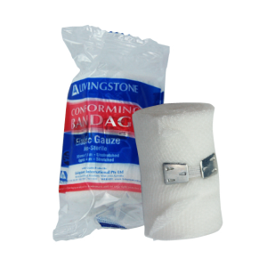 Livingstone Conforming Bandage with Clips