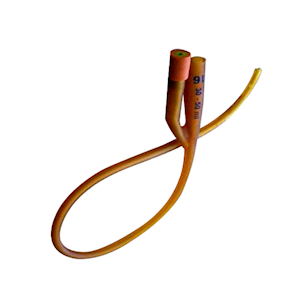 Angel Latex Foley Balloon Catheter, 2-Way, 8FG, 3ml, Each Each