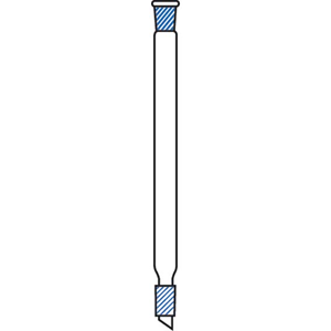 Monash Column Chromatography, Plain, Socket Joint 24/29, Cone 19/26, 18mm, 200mm Effective Length, Each Each