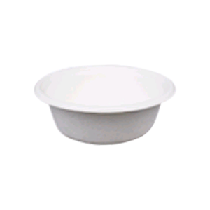 Closed Loop Biodegradable 100pct Sugarcane Bowl, 16oz, White, 1000 Pieces/Carton Carton